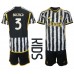 Juventus Gleison Bremer #3 Babykleding Thuisshirt Kinderen 2023-24 Korte Mouwen (+ korte broeken)